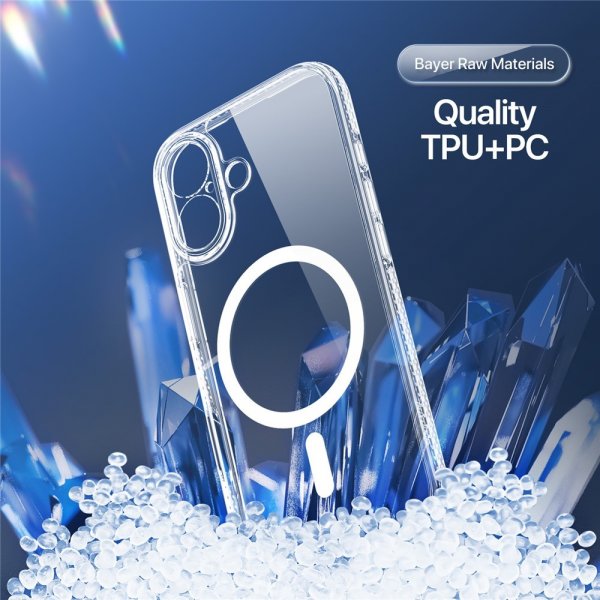 Dux Ducis iPhone 17 Deksel Clin Series MagSafe Transparent