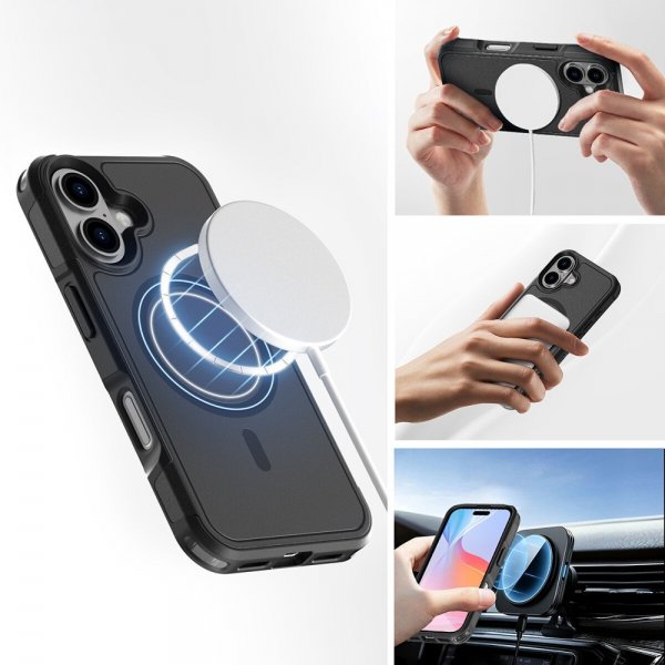 4smarts iPhone 17 Deksel Defend Case Ultimag Svart