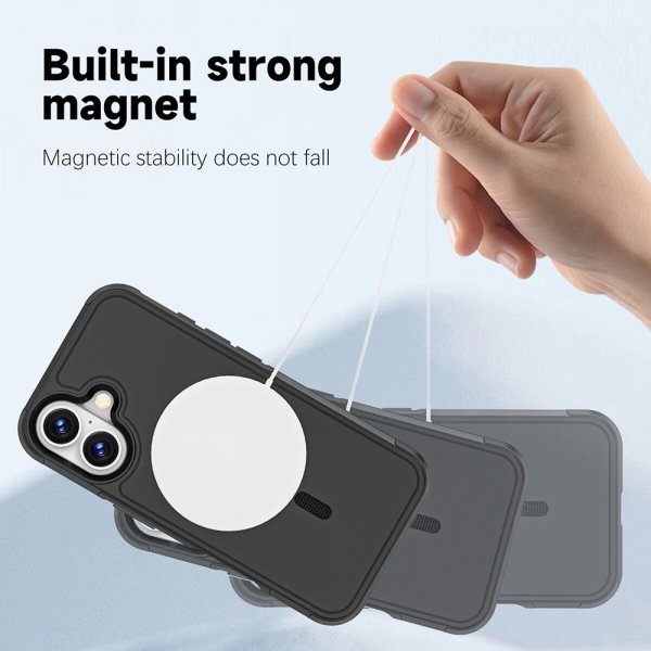 4smarts iPhone 17 Deksel Defend Case Ultimag Svart