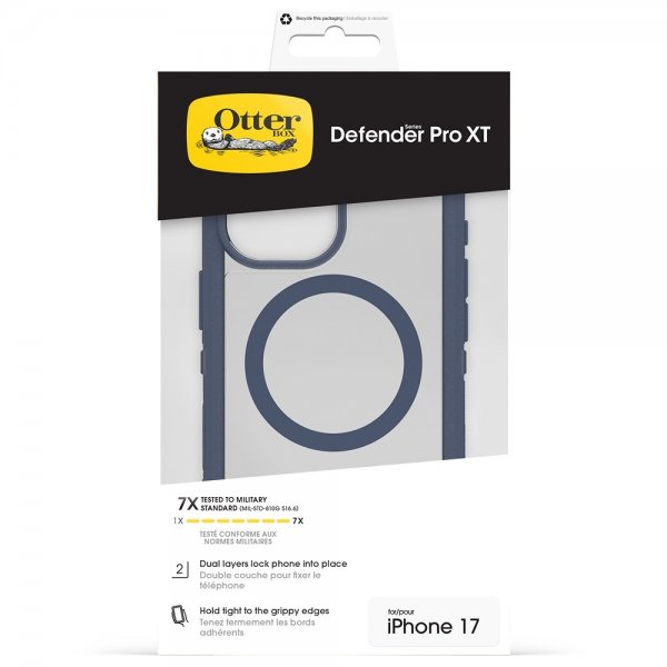 Otterbox iPhone 17 Deksel Defender Pro XT MagSafe Baby Blue Jeans