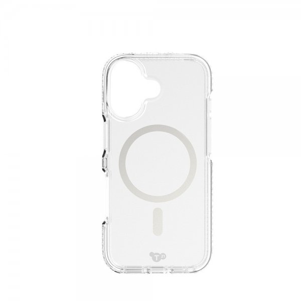 Tech21 iPhone 17 Deksel EvoCrystal MagSafe Metallic Silver