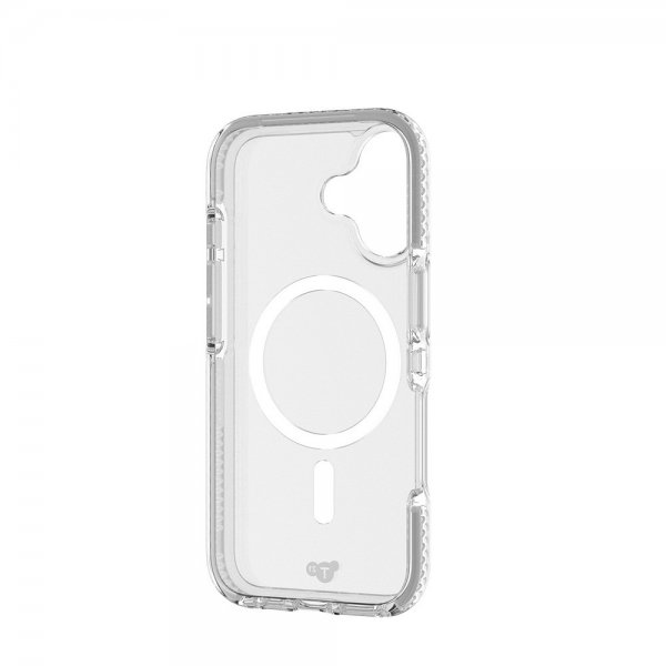 Tech21 iPhone 17 Deksel EvoCrystal MagSafe Metallic Silver