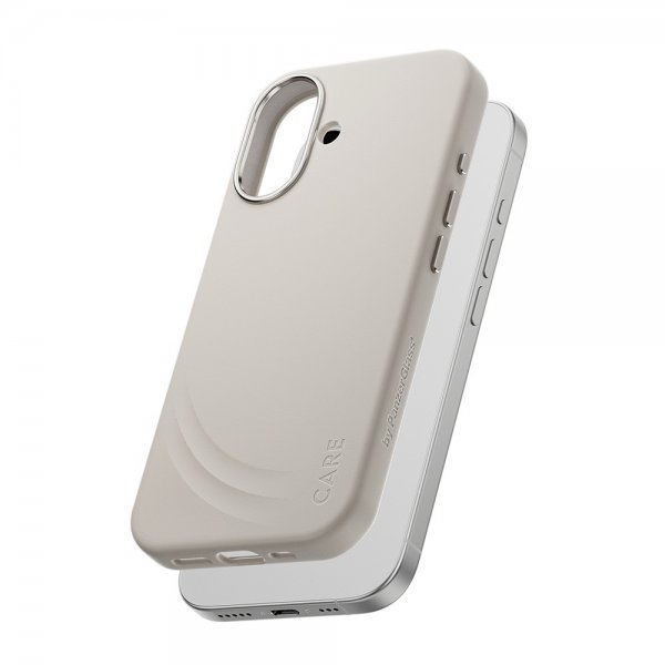 CARE by PanzerGlass iPhone 17 Deksel Flow MagSafe Vanilla
