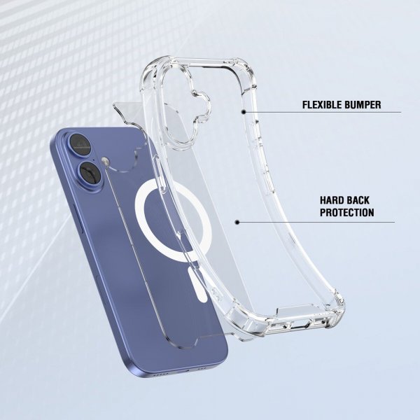 4smarts iPhone 17 Deksel Ibiza MagSafe Transparent