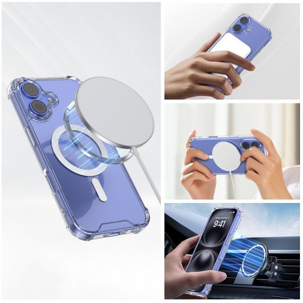 4smarts iPhone 17 Deksel Ibiza MagSafe Transparent