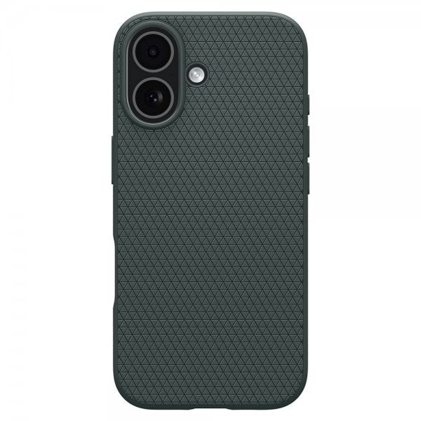 Spigen iPhone 17 Deksel Liquid Air Abyss Green