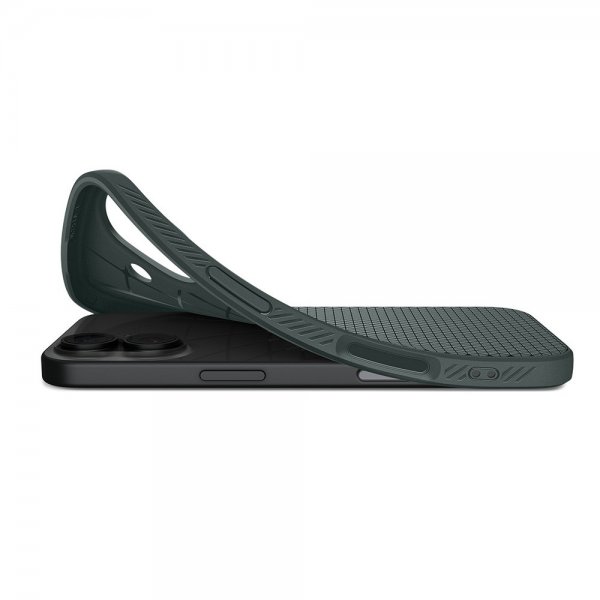 Spigen iPhone 17 Deksel Liquid Air Abyss Green