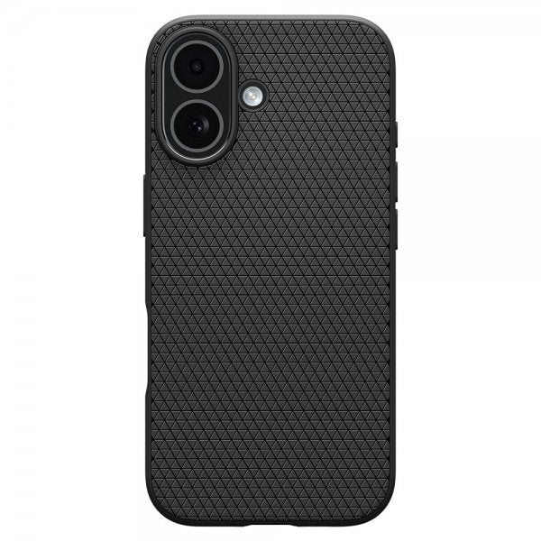 Spigen iPhone 17 Deksel Liquid Air Matte Black