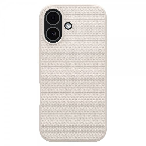 Spigen iPhone 17 Deksel Liquid Air Natural Titanium