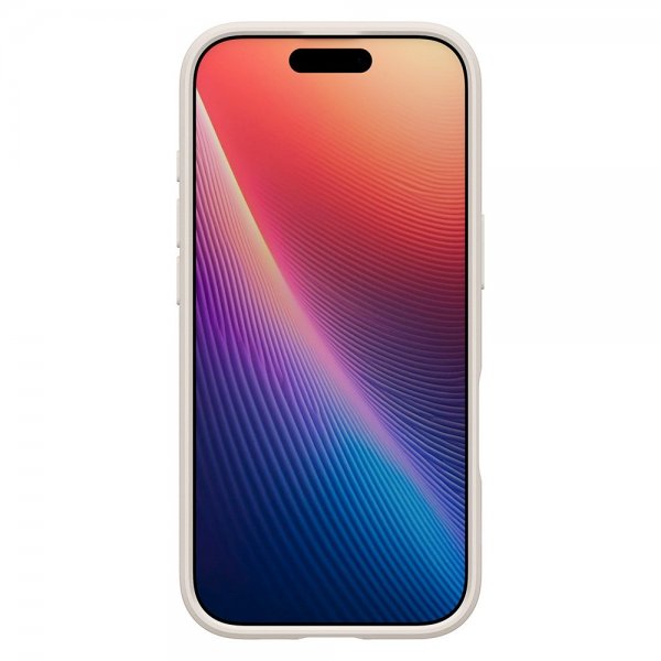 Spigen iPhone 17 Deksel Liquid Air Natural Titanium