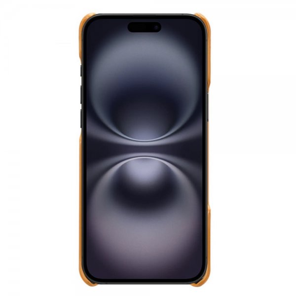 iPhone 17 Deksel med To Kortlommer Lysebrun