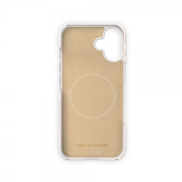 Ideal of Sweden iPhone 17 Deksel Printed Case MagSafe Rose Pearl Marble