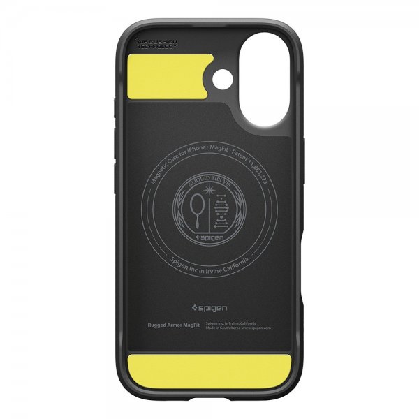 Spigen iPhone 17 Deksel Rugged Armor MagFit Matte Black