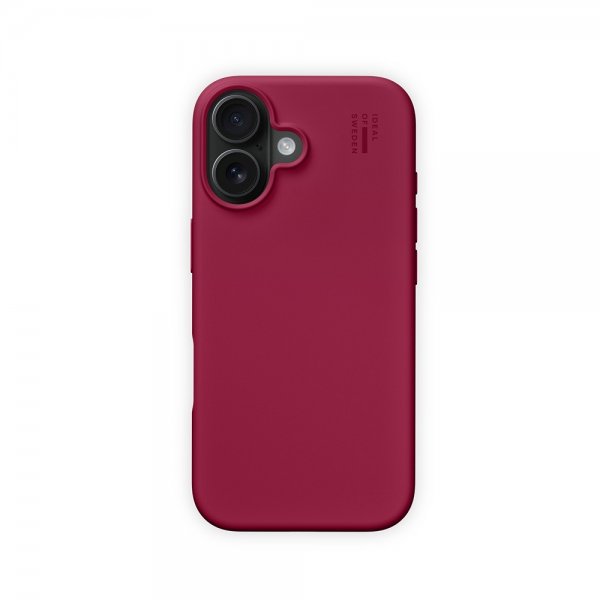 Ideal of Sweden iPhone 17 Deksel Silicone Case MagSafe Cranberry
