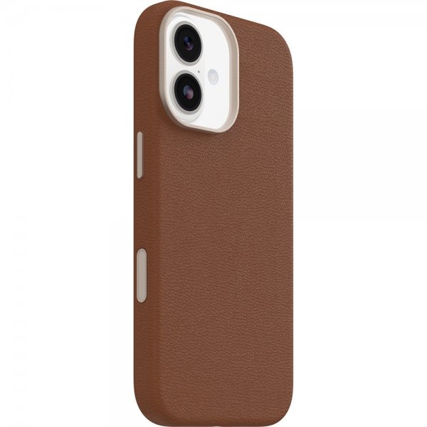 Otterbox iPhone 17 Deksel Symmetry Cactus Leather MagSafe Desert Saddle