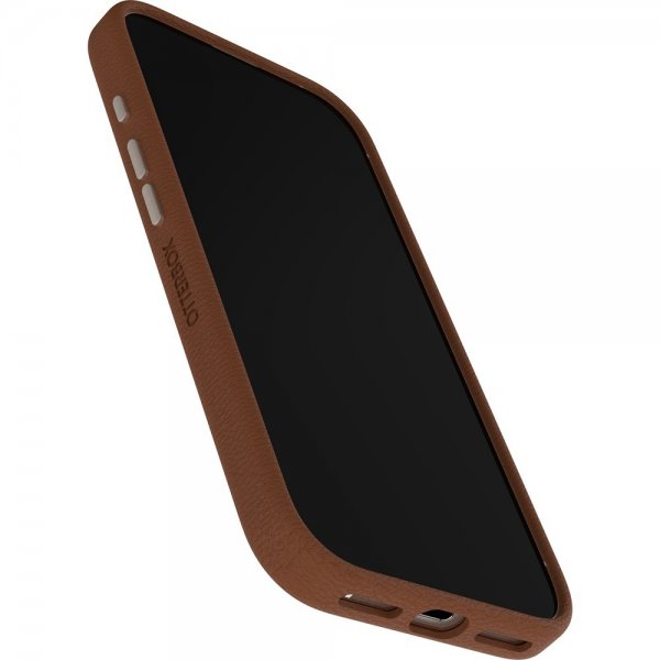Otterbox iPhone 17 Deksel Symmetry Cactus Leather MagSafe Desert Saddle
