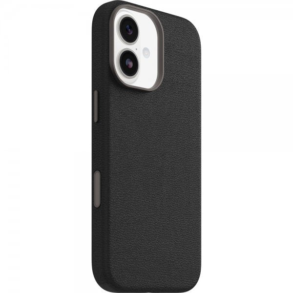 Otterbox iPhone 17 Deksel Symmetry Cactus Leather MagSafe Noir Ash