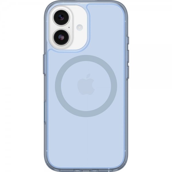 Otterbox iPhone 17 Deksel Symmetry Clear MagSafe Blue Bliss
