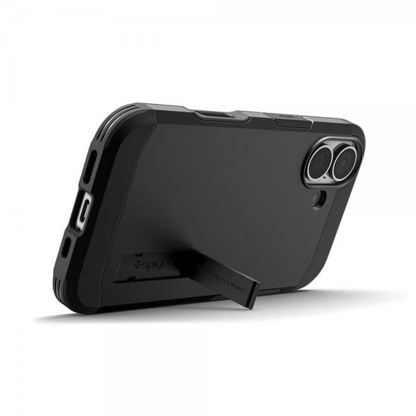 Spigen iPhone 17 Deksel Tough Armor T MagFit Svart