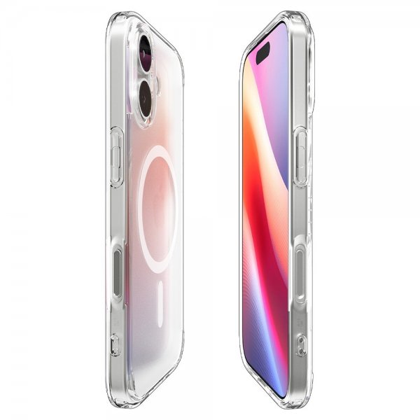 Spigen iPhone 17 Deksel Ultra Hybrid MagFit Frost White