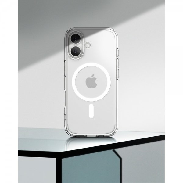 Spigen iPhone 17 Deksel Ultra Hybrid MagFit Frost White