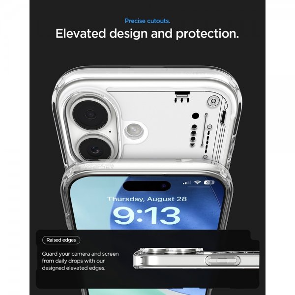 Spigen iPhone 17 Deksel Ultra Hybrid Neo One MagFit