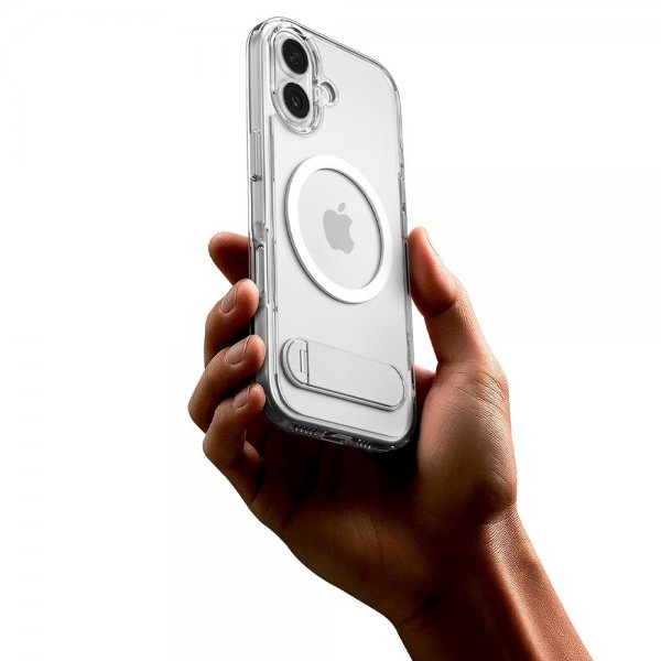 Spigen iPhone 17 Deksel Ultra Hybrid S MagFit Clear White
