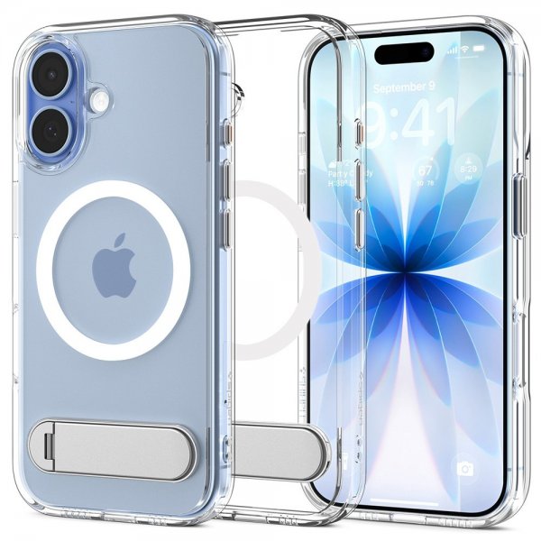 Spigen iPhone 17 Deksel Ultra Hybrid S MagFit Clear White