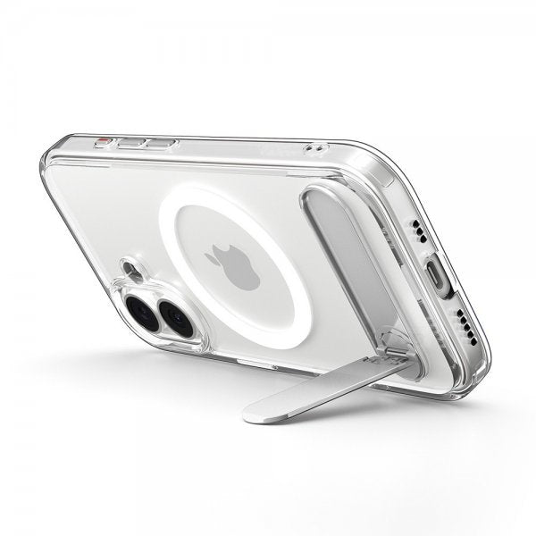 Spigen iPhone 17 Deksel Ultra Hybrid S MagFit Clear White