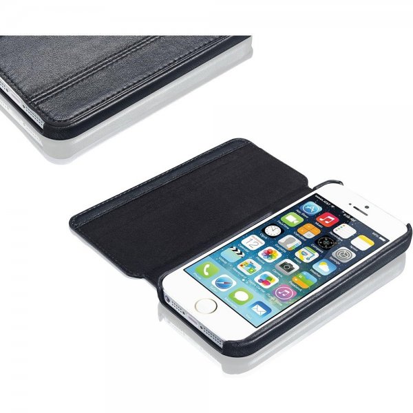 Kavaj iPhone 5/5S/SE 2016 Etui Dallas Svart