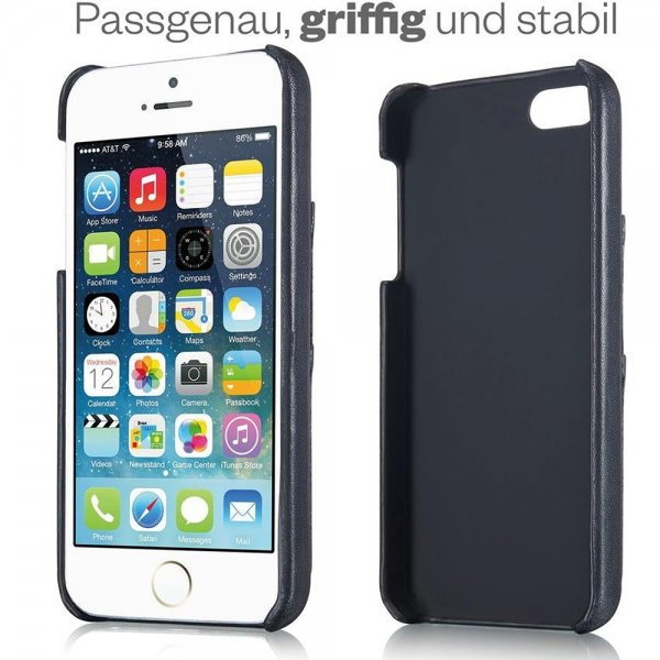 Kavaj iPhone 5/5S/SE 2016 Deksel Tokyo Svart