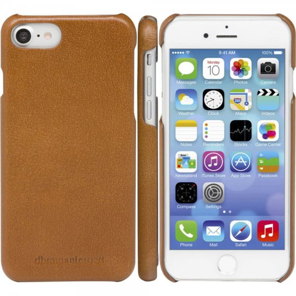dbramante1928 iPhone 6/6S/7/8/SE Etui Lynge Löstagbart Deksel Tan