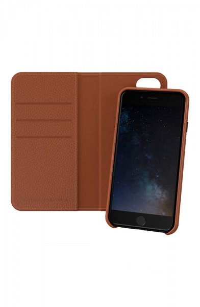 Richmond & Finch iPhone 6/6S/7/8/SE Etui Wallet Löstagbart Deksel Brun