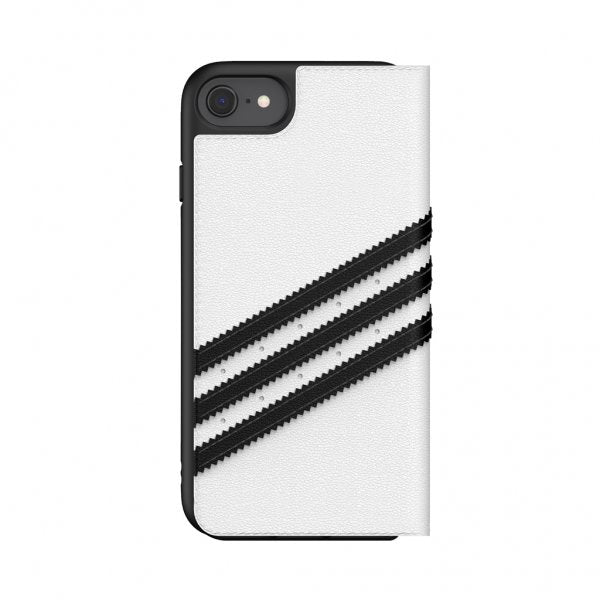 Adidas iPhone 6/6S/7/8/SE Etui Booklet Case Hvit