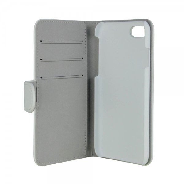 Gear iPhone 6/6S/7/8/SE Etui med Kortlomme Hvit