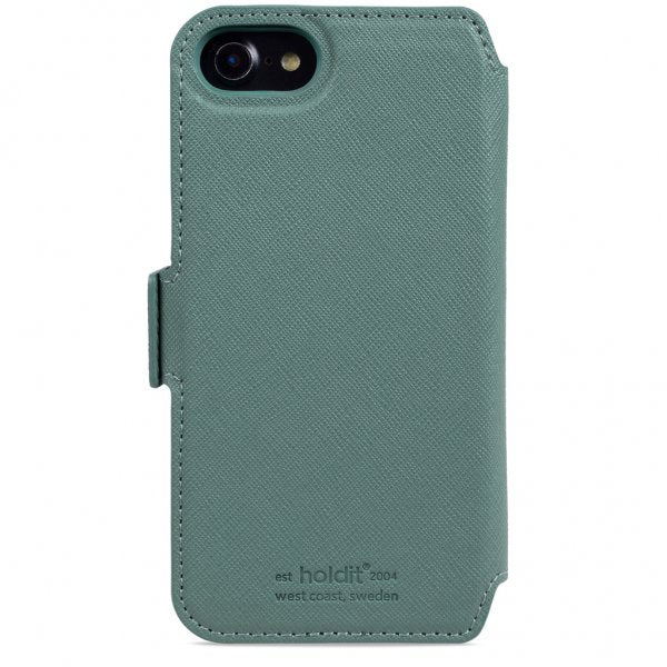 holdit iPhone 6/6S/7/8/SE Etui Stockholm Avtakbart Deksel Moss Green