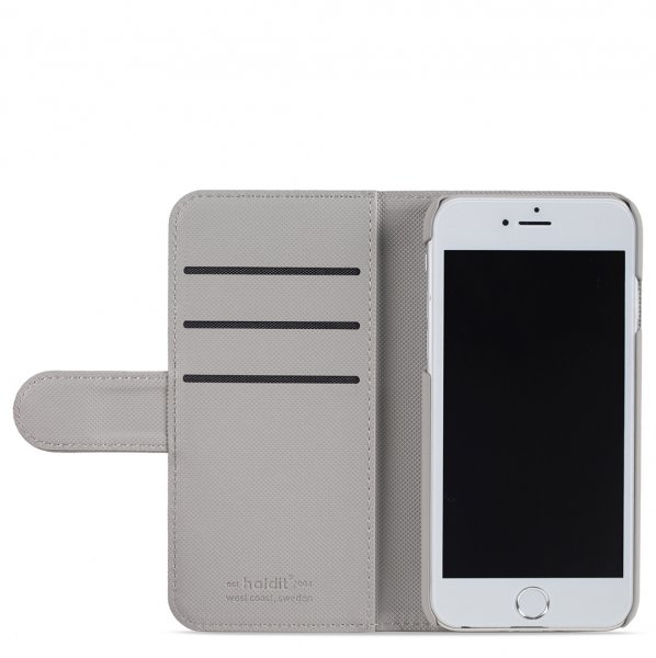 holdit iPhone 6/6S/7/8/SE Etui Wallet Case Taupe
