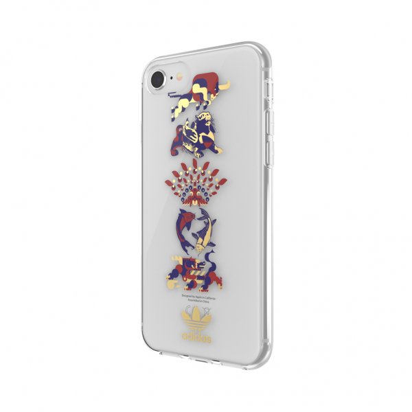 Adidas iPhone 6/6S/7/8/SE Deksel Clear Case CNY SS21