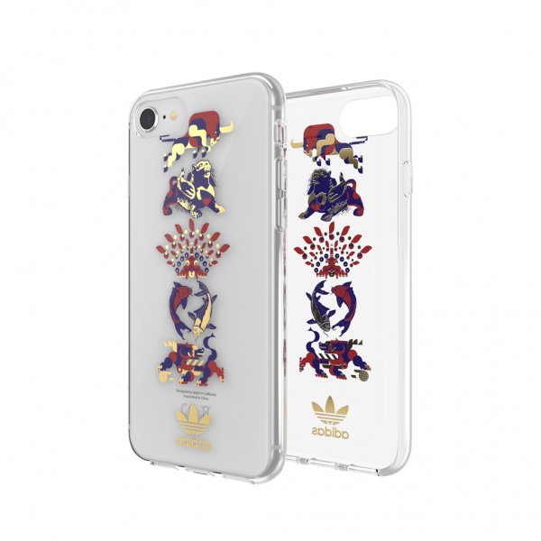 Adidas iPhone 6/6S/7/8/SE Deksel Clear Case CNY SS21