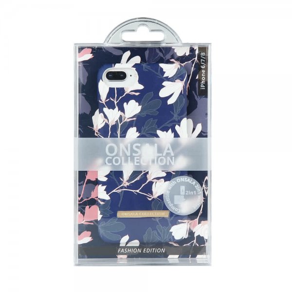 Onsala iPhone 6/6S/7/8/SE Deksel Fashion Edition Mystery Magnolia