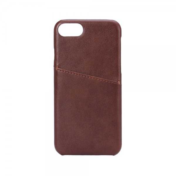 Onsala iPhone 6/6S/7/8/SE Deksel med en Kortlomme Brun