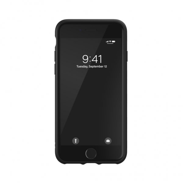 Adidas iPhone 6/6S/7/8/SE Deksel Moulded Case PU Reflective Svart