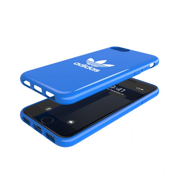 Adidas iPhone 6/6S/7/8/SE Deksel Snap Case Trefoil Bluebird