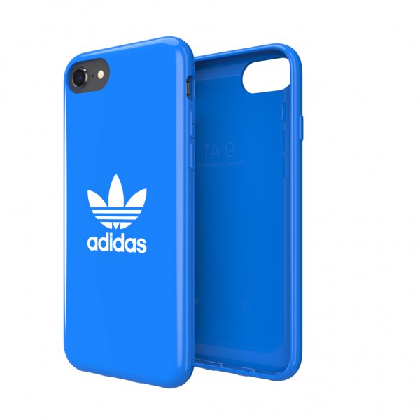 Adidas iPhone 6/6S/7/8/SE Deksel Snap Case Trefoil Bluebird