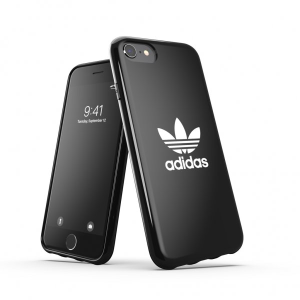 Adidas iPhone 6/6S/7/8/SE Deksel Snap Case Trefoil Svart