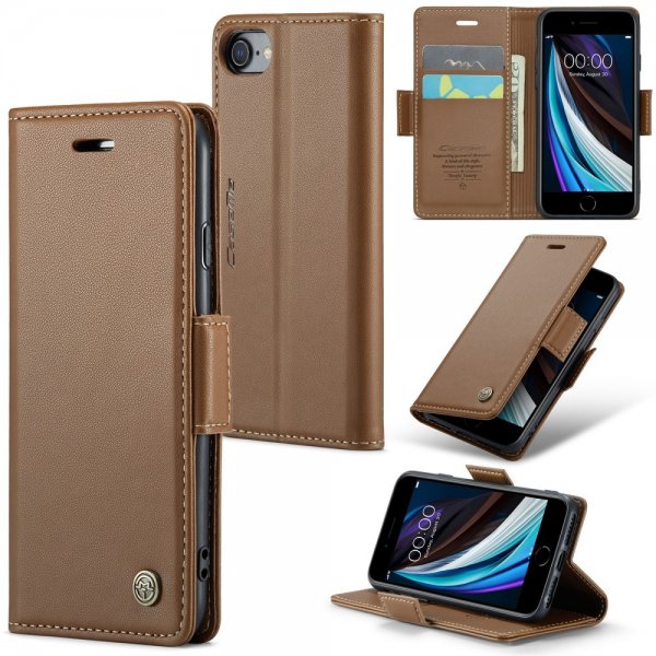 CaseMe iPhone 6/6S/7/8/SE Etui 023 Series Brun