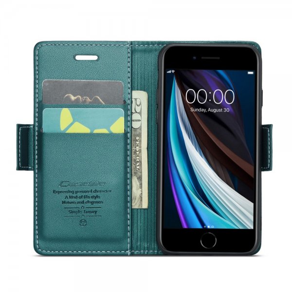 CaseMe iPhone 6/6S/7/8/SE Etui 023 Series Grønn