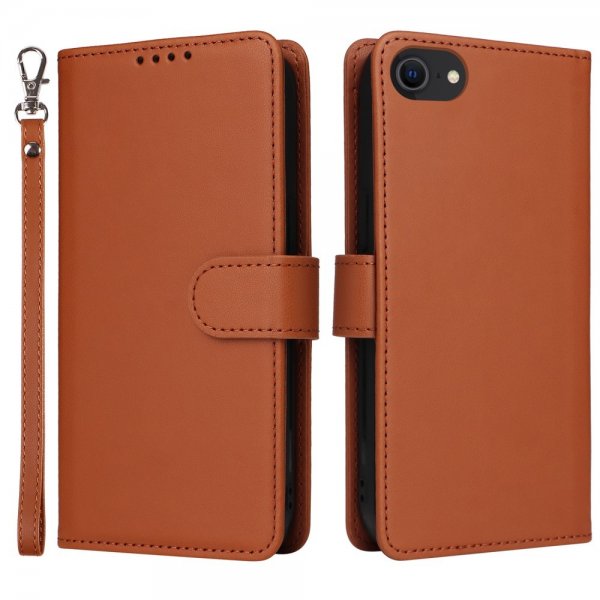 Betopnice iPhone 6/6S/7/8/SE Etui Avtagbart Deksel 005 Brun