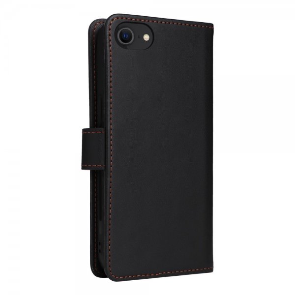 Betopnice iPhone 6/6S/7/8/SE Etui Avtagbart Deksel 005 Svart