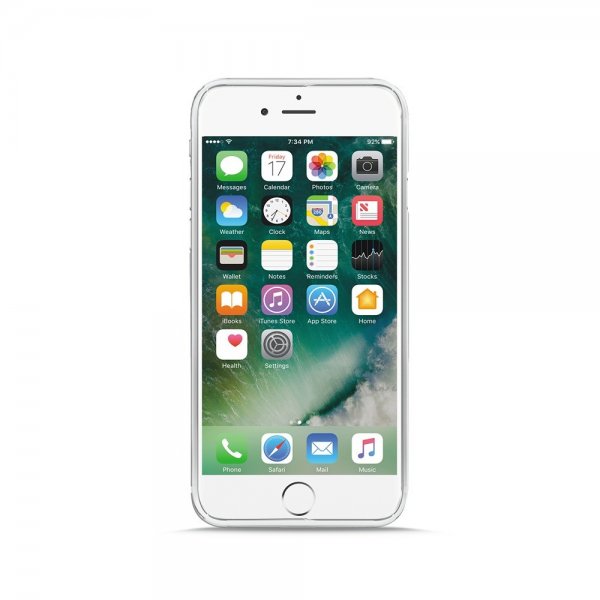 Puro iPhone 6/6S/7/8/SE Deksel Nude Transparent